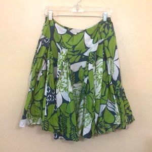 New York & Company Floral Circle Skirt - Women’s 10